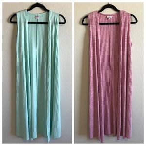 NWOT Lularoe Small Solid Joy Cardigans